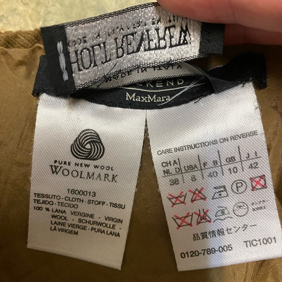 Weekend MaxMara x Holt Renfrew Wool Skirt - Picture 5 of 5